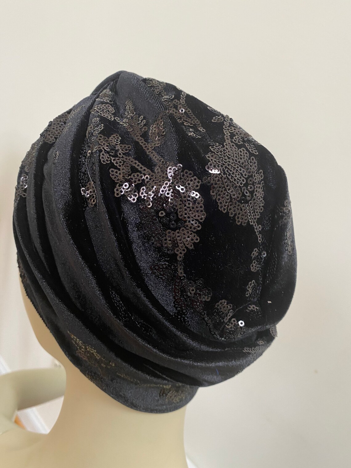 Turban En Velours Pour Femme/Turban/Casquette/Chimio/Alopécie