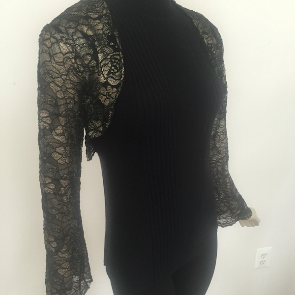 Black Lace Bolero