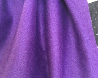 Purple Wool Cashmere and Mink Scarf. Women's Luxurious Wool Scarves.
