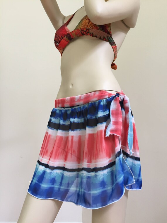 chiffon beach wrap skirt