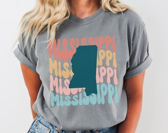 Mississippi State Pride Tee • Comfort Colors Graphic Shirt