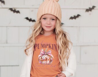 Kids Disco Pumpkin Social Club T-Shirt • Trendy Fall Tee