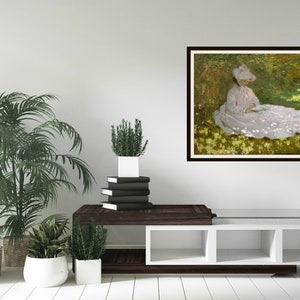 Schema punto croce contato: Schema stampabile Fine Art di Claude Monet, 14 conteggi E 18 conteggi Download istantaneo di file PDF, schema punto croce