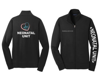 Bestickte Neonatal Unit Jacke I NICU Personalisierte Jacke