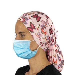 Scrubmuts met paardenstaart| Scrubcaps dames | Operatiemuts | Scrubmutsen voor dames