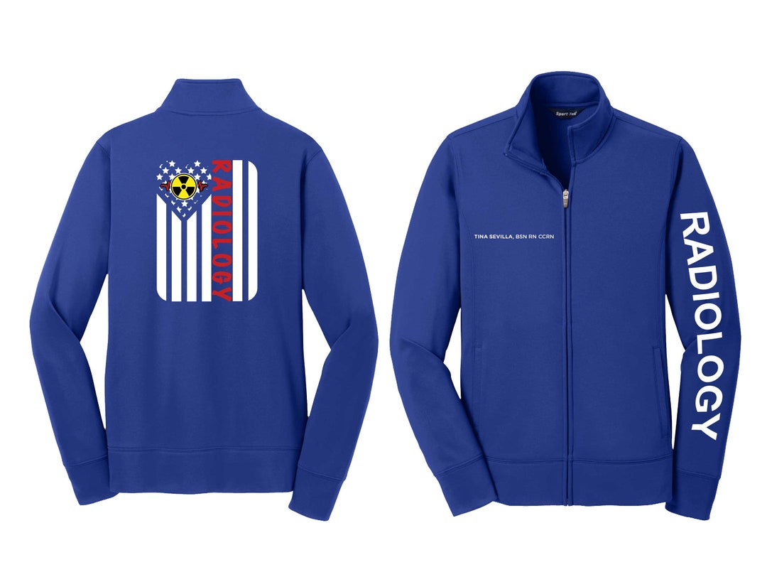 Radiology Embroidery Jacket Personalized Radiology Jacket Etsy