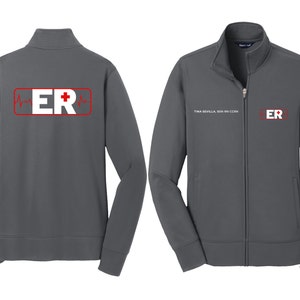 Emergency Embroidery Nurse Jacket ER Nurse Jacket