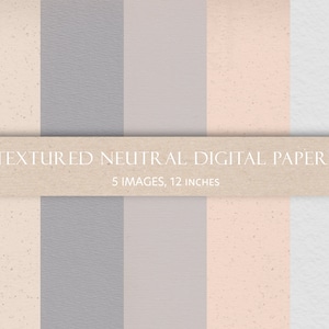 Gray and beige digital textured papers.