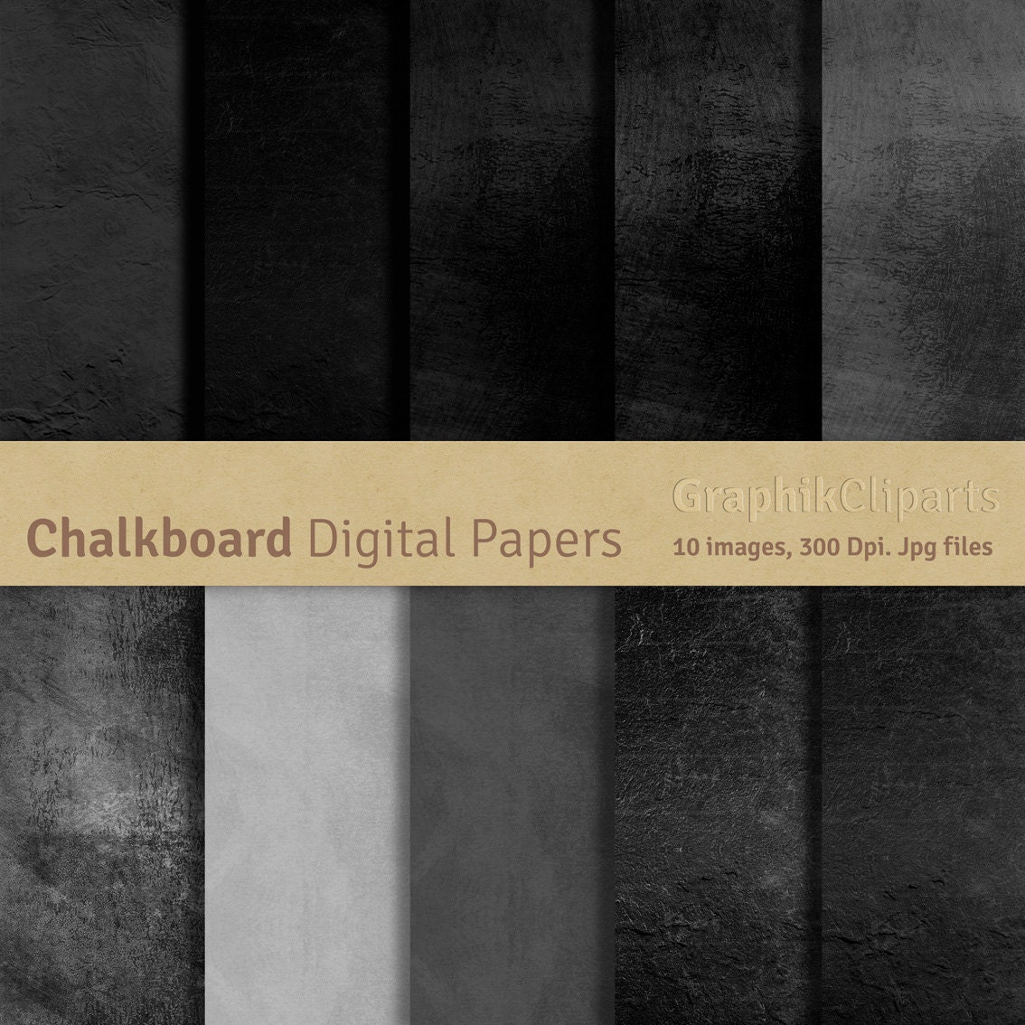 Chalkboard Paper. Blackboard paper Chalk background Etsy