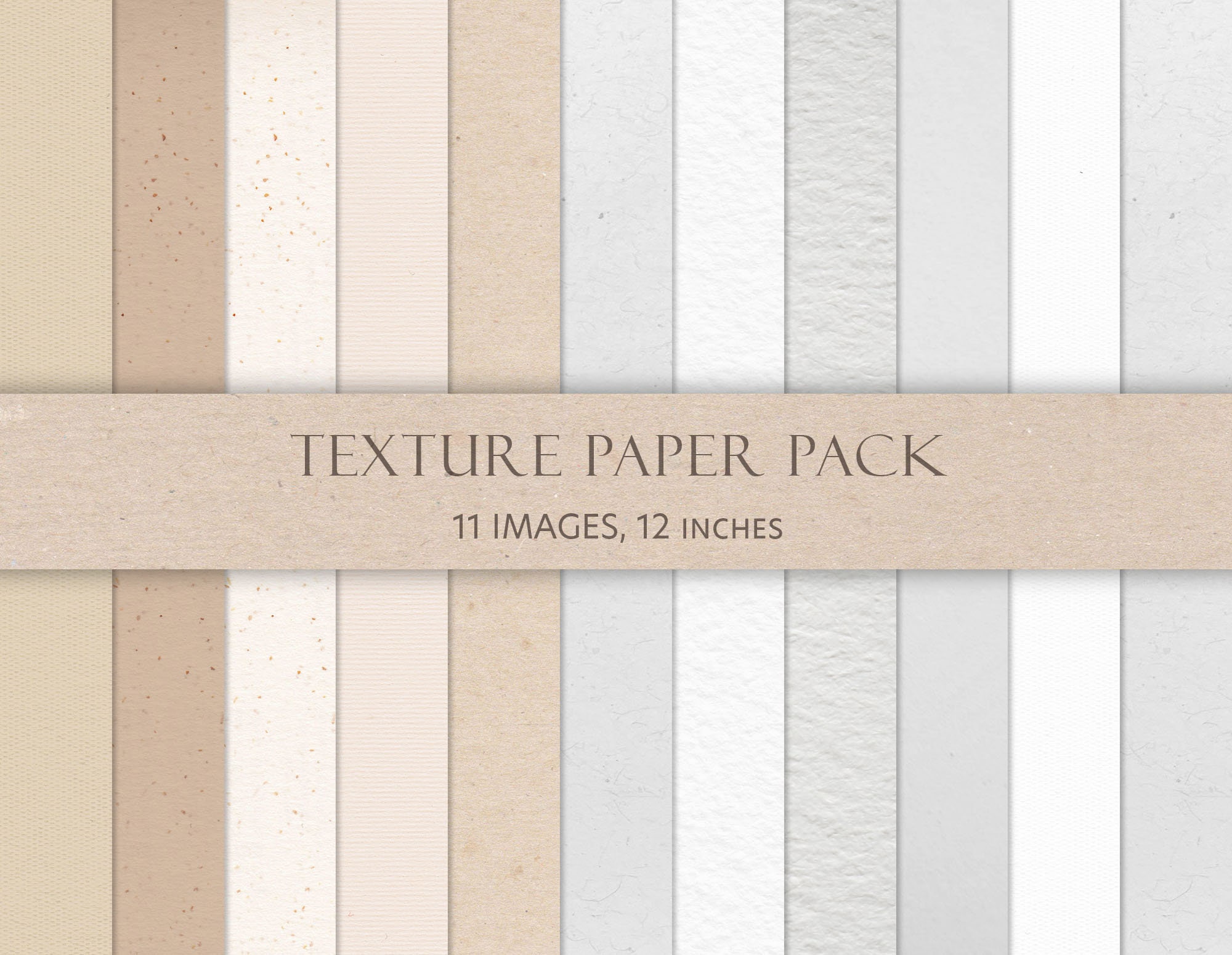 Textured Digital Cardstock Paper Pack Printable Cardstock