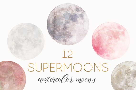 Moon illustration, Earth Supermoon Full moon, The Moon transparent background  PNG clipart