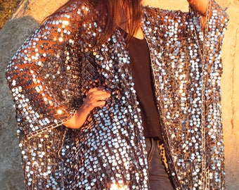 plus size off the shoulder sequin top
