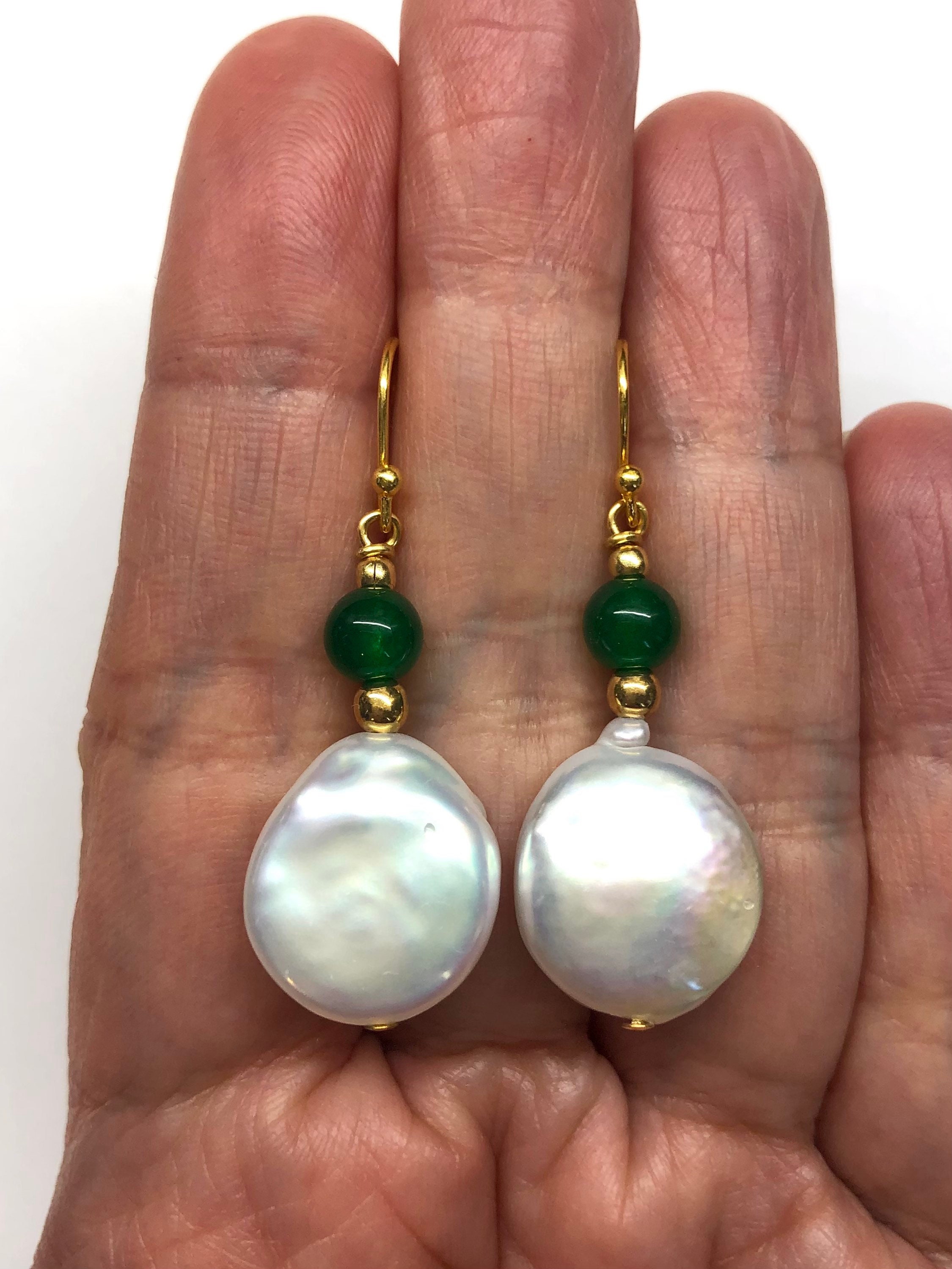 Pearl Gem Earrings 