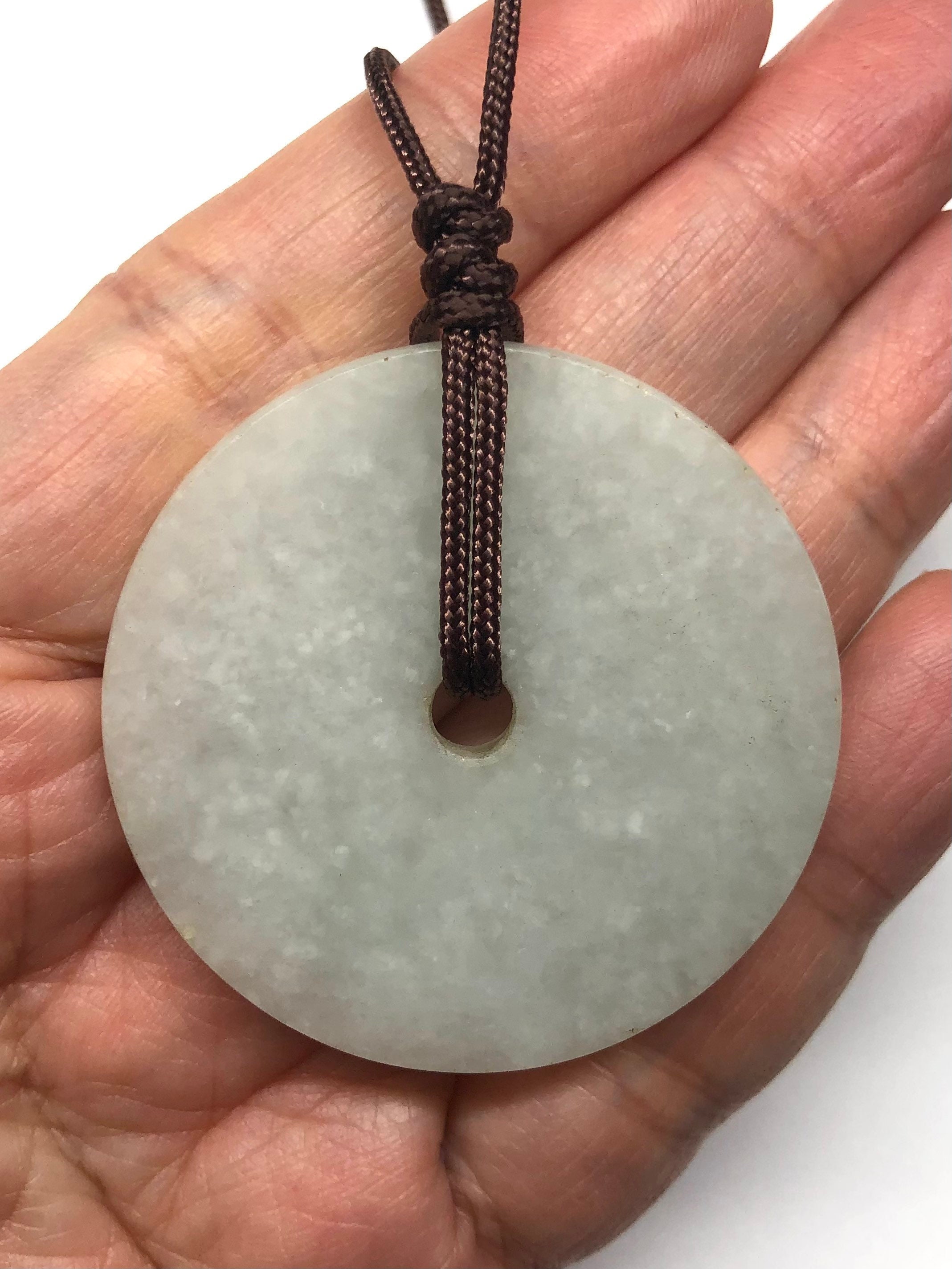 Jade Pendant, Antique Jade Bi Pendant 玉璧, Antique Carved Jade Pendant, Antique Jade Bi Pendant 玉璧, Antique Carved