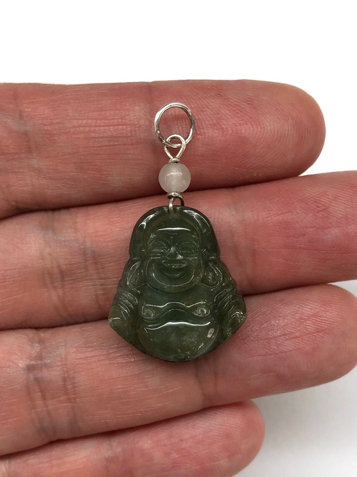 Jade Buddha Pendant Jade Laughing 