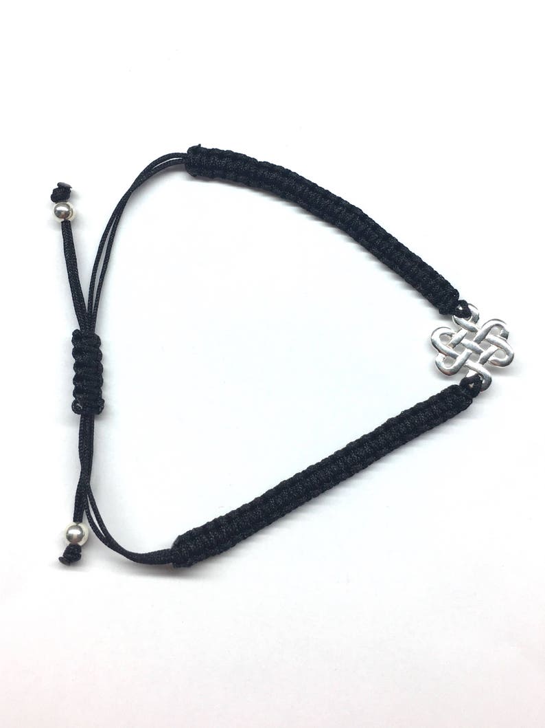 Endless Knot Bracelet Chinese Lucky Bracelet Good Luck Etsy Canada