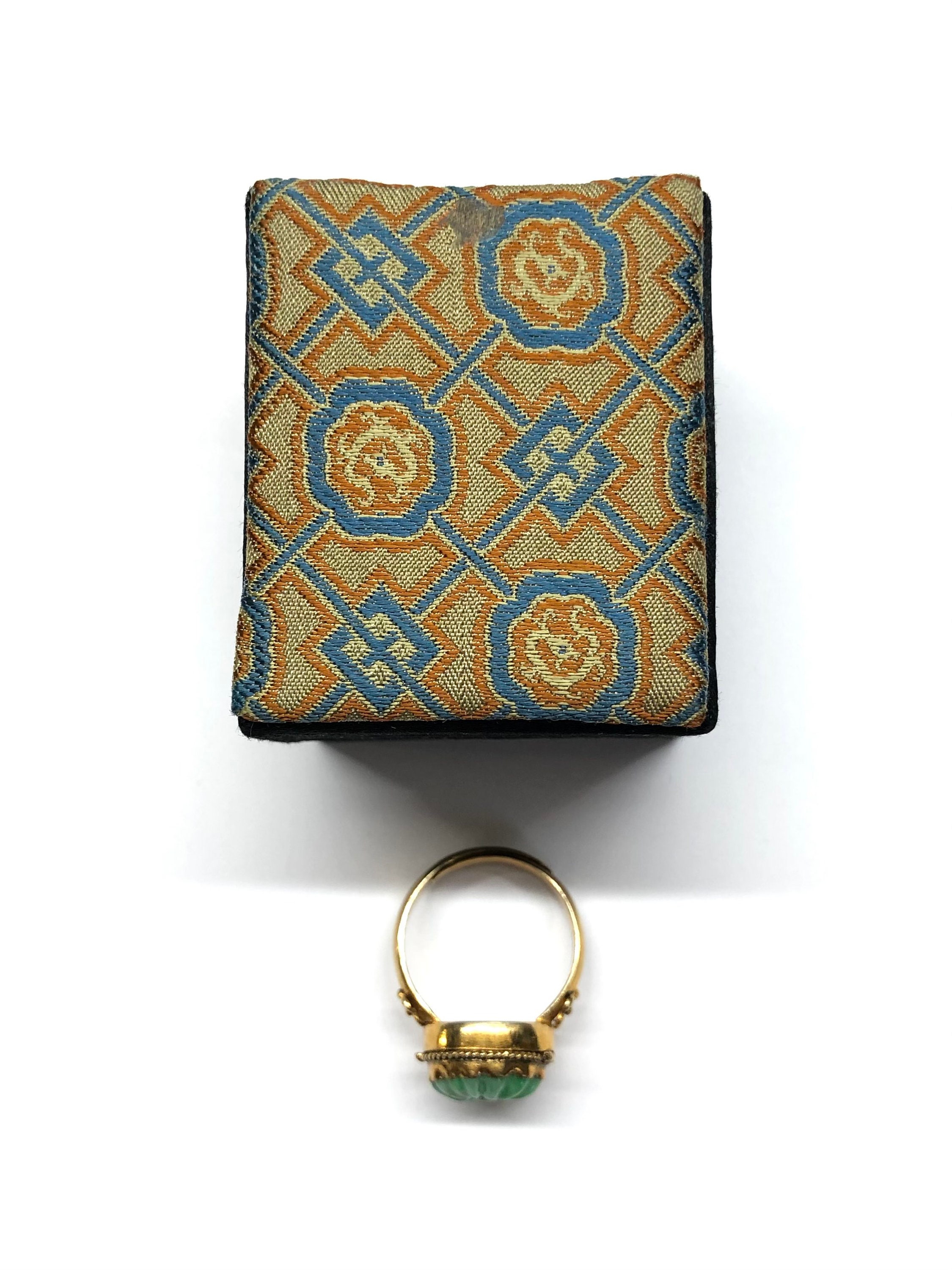 翡翠 本翡翠　 清時代 中国古美術骨董 板指　親指輪　時代物 お守り 2025年最新】Yahoo!オークション -中国 骨董 翡翠の中古品・新品