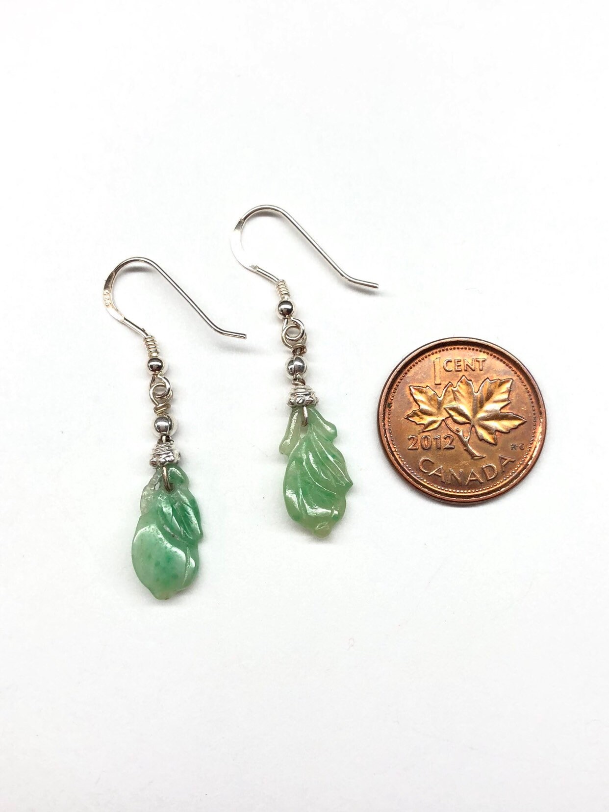 Antique Jade Earrings Chinese Antique Carved Jade Over 100 Etsy Canada