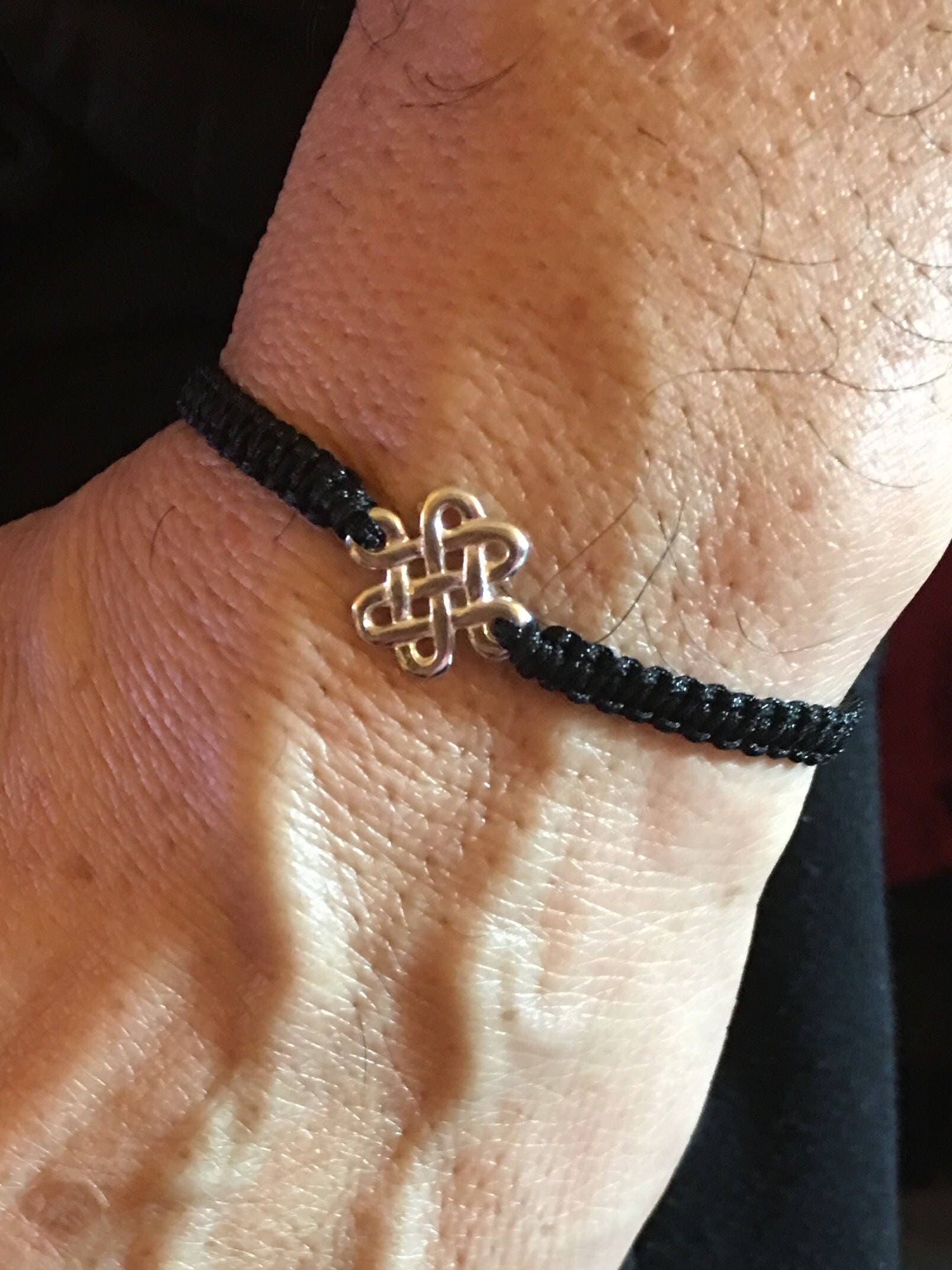 Endless Knot Bracelet Chinese Lucky Bracelet Good Luck Etsy Canada