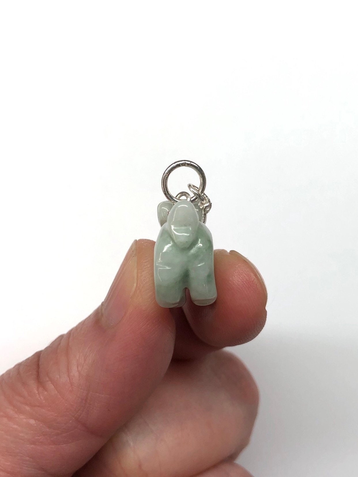 Details about   Green Jade Gem Happy Lucky Kylin QI-LIN Dragon Money Amulet Pendant 