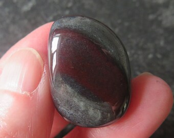 New & Rare Ancestralite  (18.1 grams / 29 mm) Tumblestone (A8) 'The Buck Stops Here'  - FREE UK POSTAGE