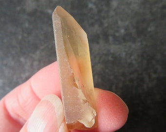 Energising Untreated Zambian Citrine (5.4 grams / 39 mm) Untreated Natural Crystal (B10) - FREE UK POSTAGE