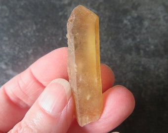 Energising Untreated Zambian Citrine (9.3 grams / 43 mm) Untreated Natural Crystal (B5) - FREE UK POSTAGE