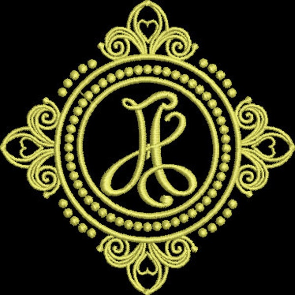 fancy paper for letter writing Single letter embroidery monogram. Instant download pes, dst, exp and more, Elegant Font Machine Embroidery 4 x 4 Design Digital Pattern
