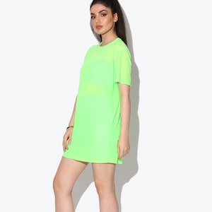 Summer Neon Dress Etsy Ireland