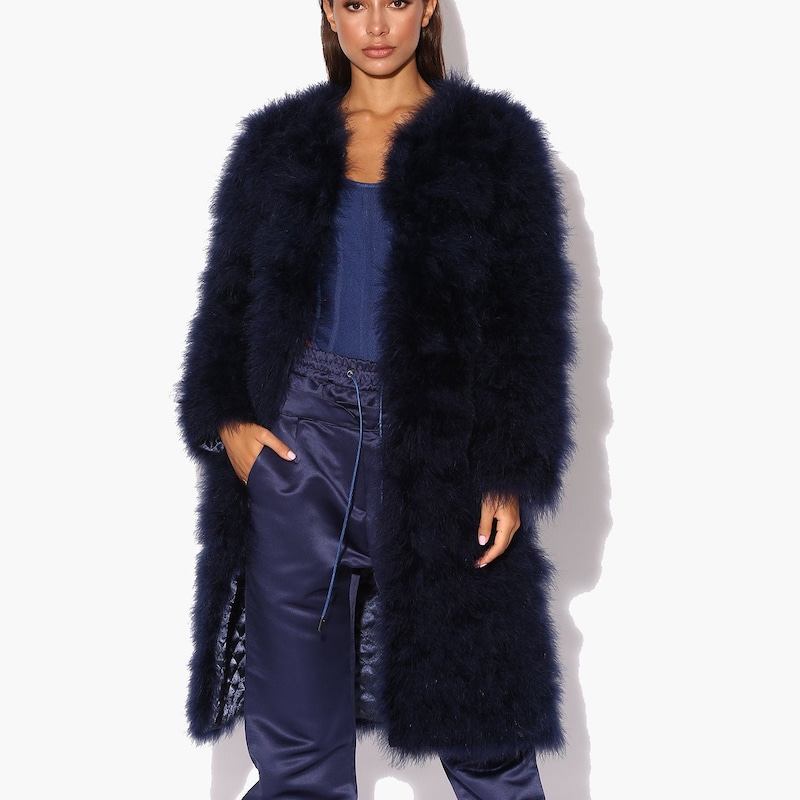 Long Navy Jacket main image 0