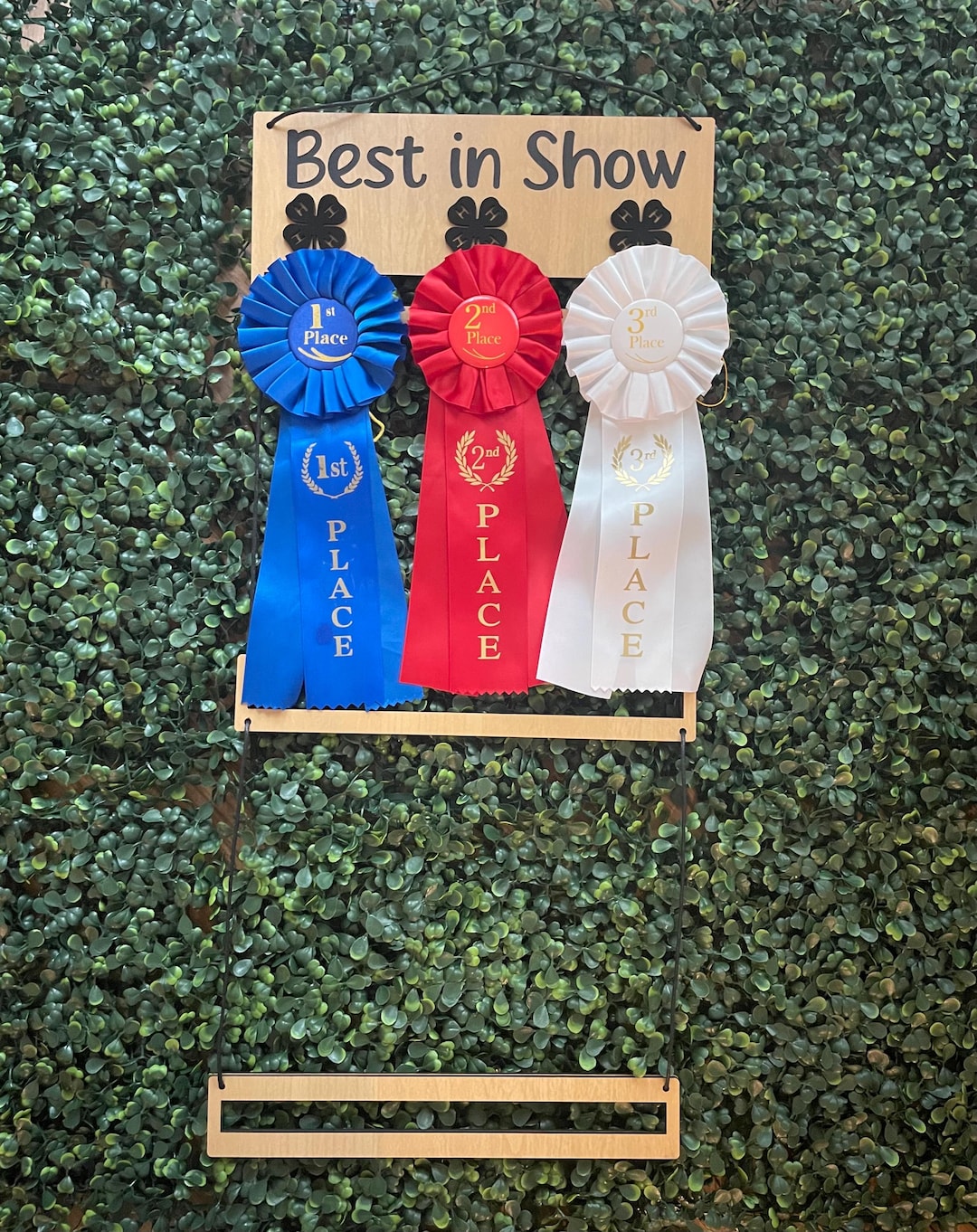 Personalized Ribbon Holder - 4-H Award Display - Rosette - Etsy
