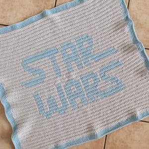 CROCHET PATTERN | Star Wars Graphgan Crochet Pattern | complete easy crochet pattern | PDF step by step graph included | beginner friendly
