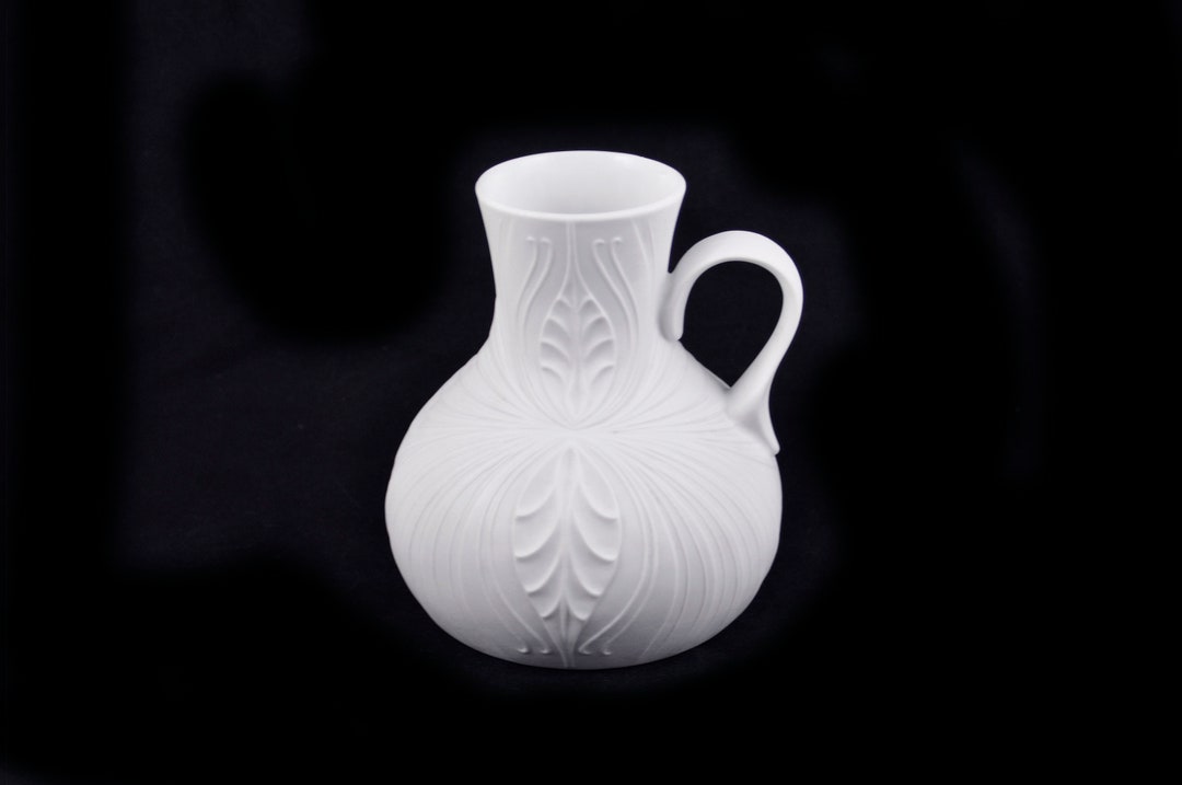 Gallerymichel Royal Porzellan Bavaria KMP Germany White Porcelain Vase ...