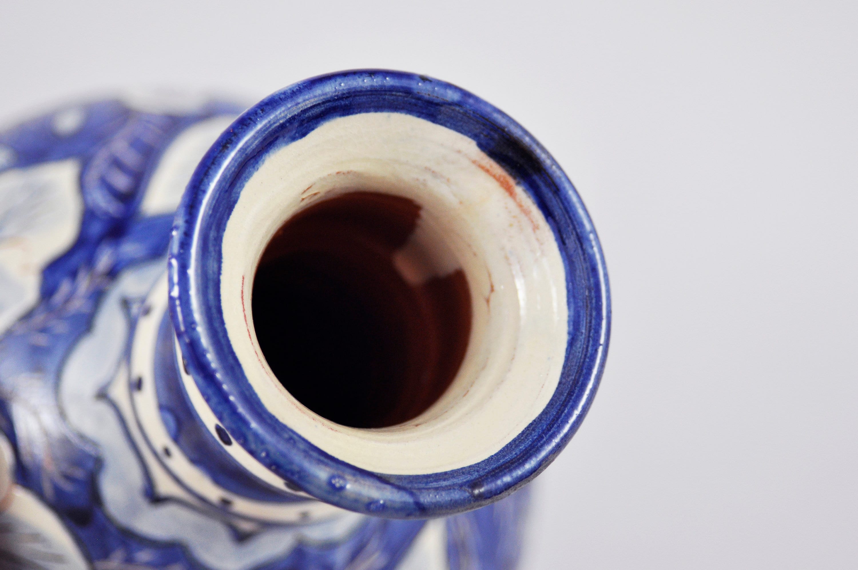 Gallerymichel Hand Painted Pirraca Ceramica Redondo Sgraffito 