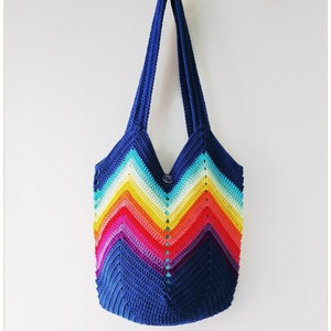 Crochet Bag, Tote Bag Aesthetic, Boho Bag, Tote Bag for Women, Small Tote Bag, Cottagecore Bag, Birthday Gifts for Her, Trendy Tote Bag