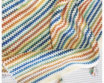 Crochet Blanket For Baby, Baby Girl Blanket, Baby Boy Blanket, Rainbow Baby Blanket, Swaddle Blanket, Blanket for Newborn Gift Basket