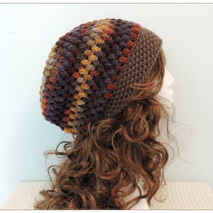 Crochet Hat, Crochet Beanie, Colorful Beanie, Granny Stripes Hat, Unisex Hat, Christmas Gift, Birthday Gift, Wool Hat, Retro Style, Boho Hat