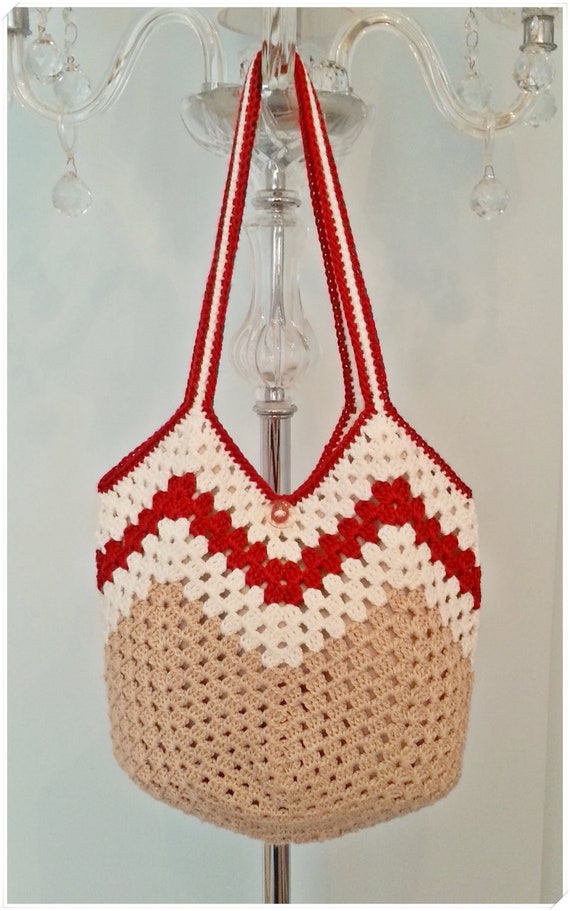 etsy crochet purse