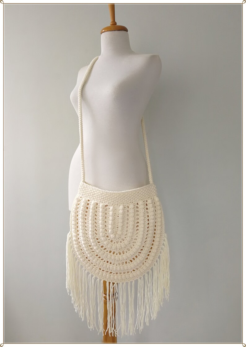 Crochet Crossbody Purse Messenger Bag Mini Crossbody Bag Etsy