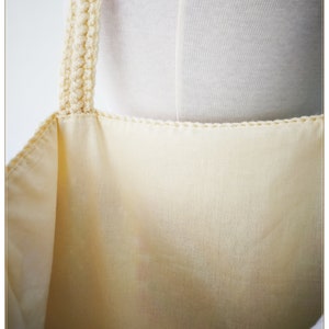 Crochet Bag, Granny Square Bag, Crochet Purse, Crochet Tote Bag, Retro Bag, Hippie Bag, Gift for Her, Boho Bag, Cream Crochet Bag image 4