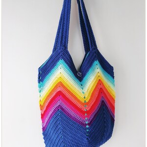 Crochet Bag, Tote Bag Aesthetic, Boho Bag, Tote Bag for Women, Small Tote Bag, Cottagecore Bag, Birthday Gifts for Her, Trendy Tote Bag bild 5