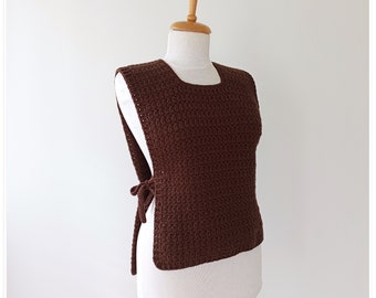 Vest Chalecos De Alpaca A Crochet Chaleco De Lana De Crochet