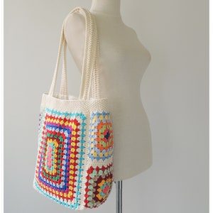 Tote Bag Aesthetic Crochet Bag Laptop Bag Crochet Tote Bag - Etsy