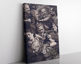 Sons Of Anarchy Poster Etsy