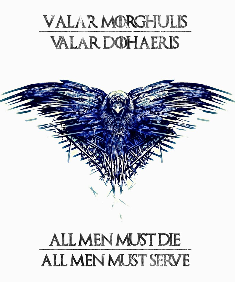 valar morghulis tattoo