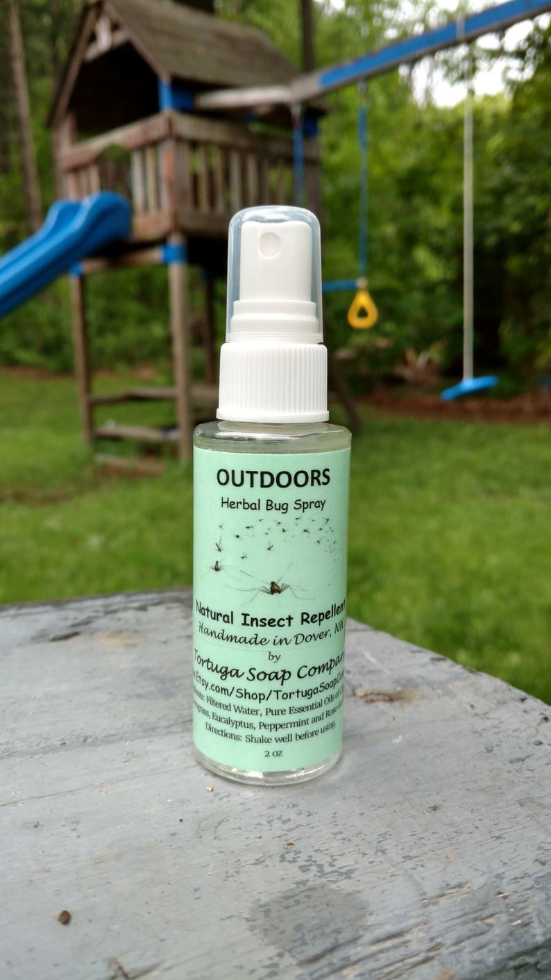 Herbal Bug Spray All Natural Insect Repellent Bug Off Bug Etsy