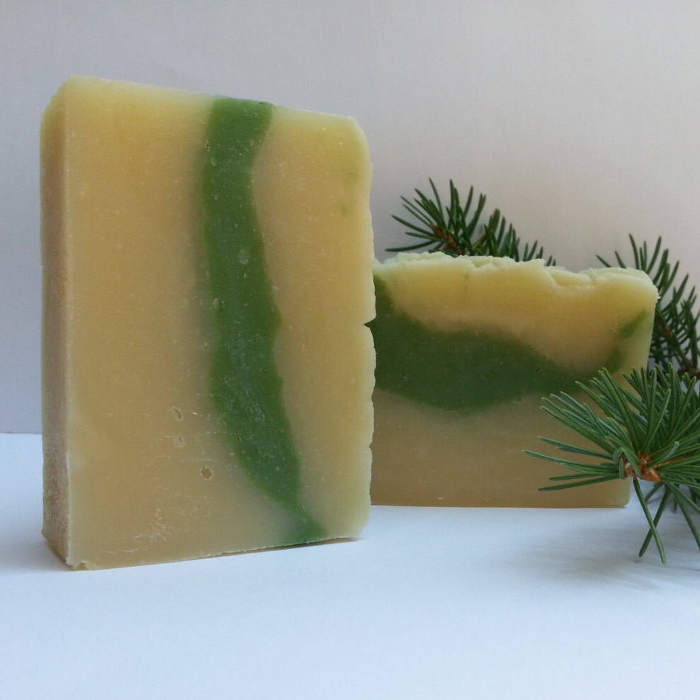 Camp Soap Fir Needle Soap Pine Soap All Natural Handmade Etsy