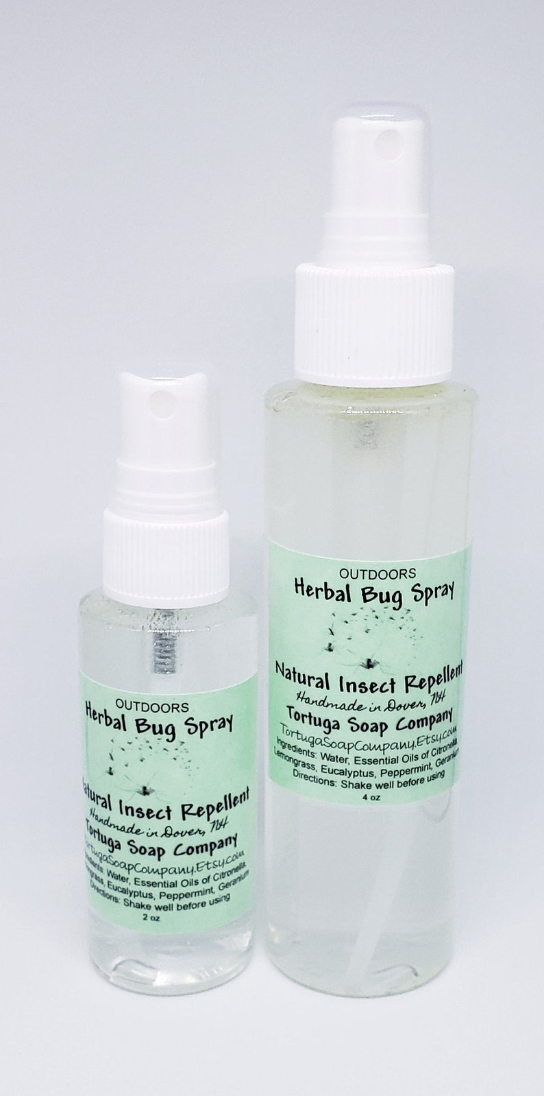 Herbal Bug Spray All Natural Insect Repellent Bug Off Bug Etsy
