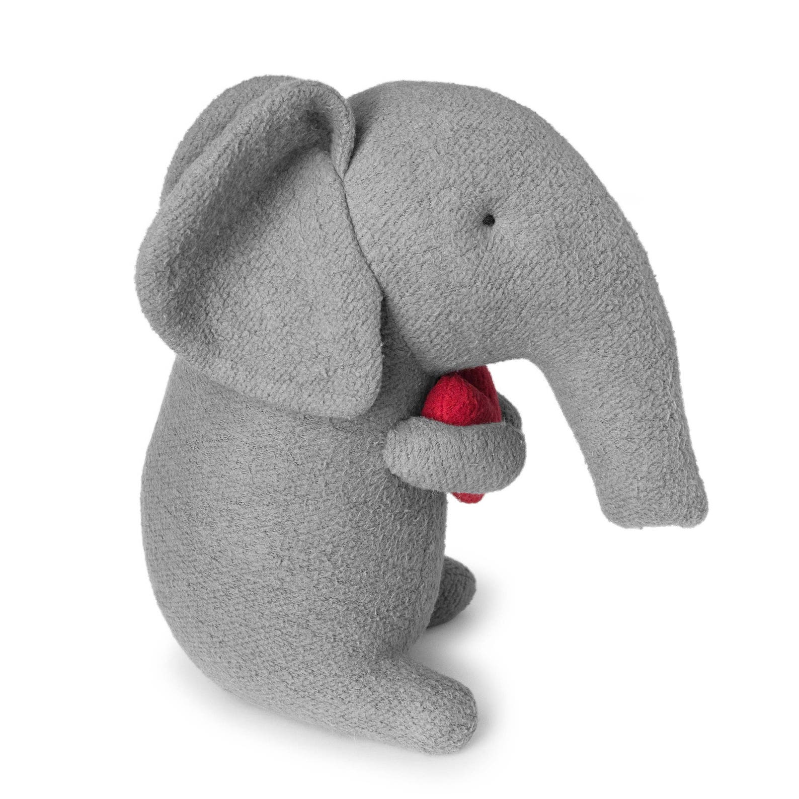 Stuffed Elephant Plush PDF Sewing Pattern and Tutorial Etsy Australia