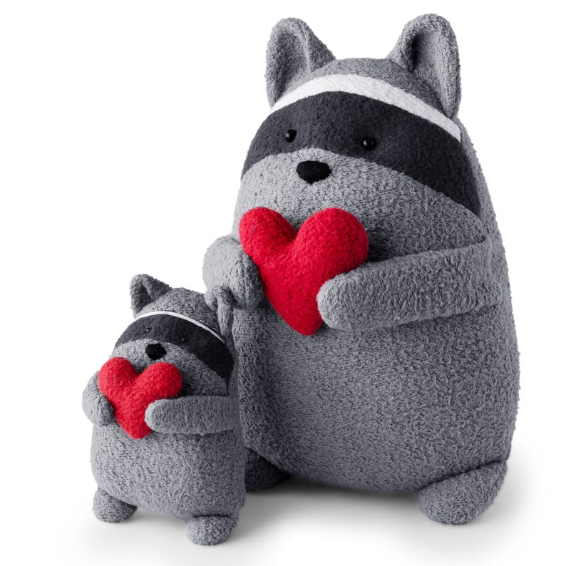 PDF Sewing Pattern Set - Full Size, Tiny Size, and Ornament 10" and 5" Plush (Corgi, Cat, Guinea Pig, Otter, Raccoon, Polar Bear, & Deer) image 4